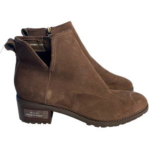 BLONDO Samara Waterproof Bootie Taupe Size 6.5